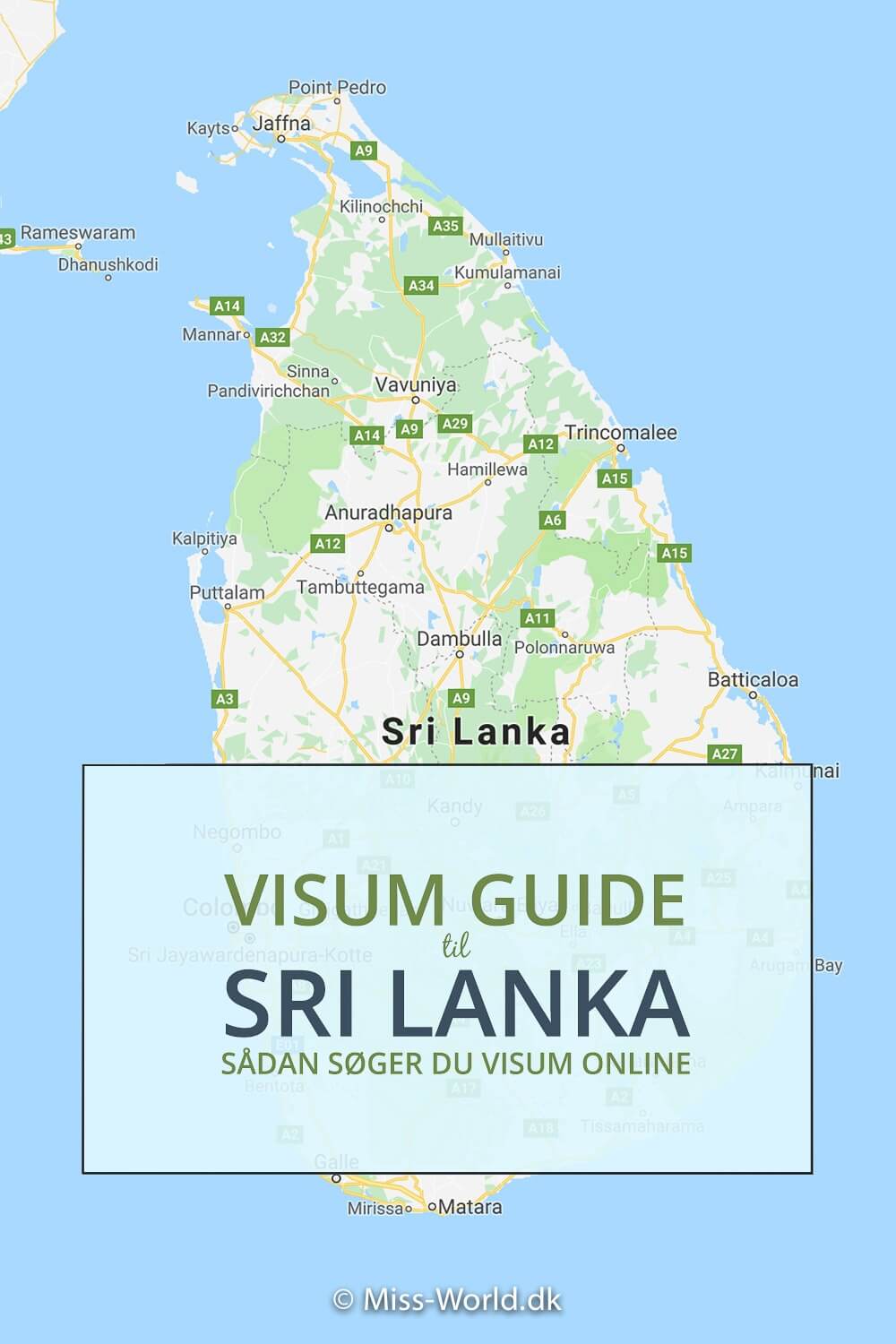 Visum til Sri Lanka