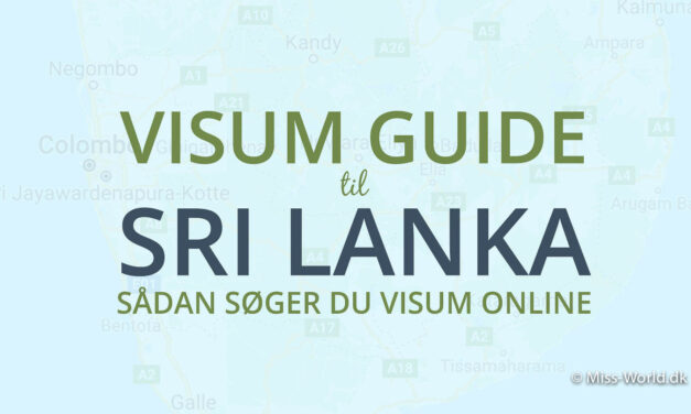 Visum til Sri Lanka. Sådan søger du turistvisum + Vigtig info