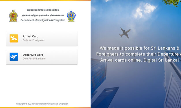 Bestil Sri Lanka arrival card online før du rejser