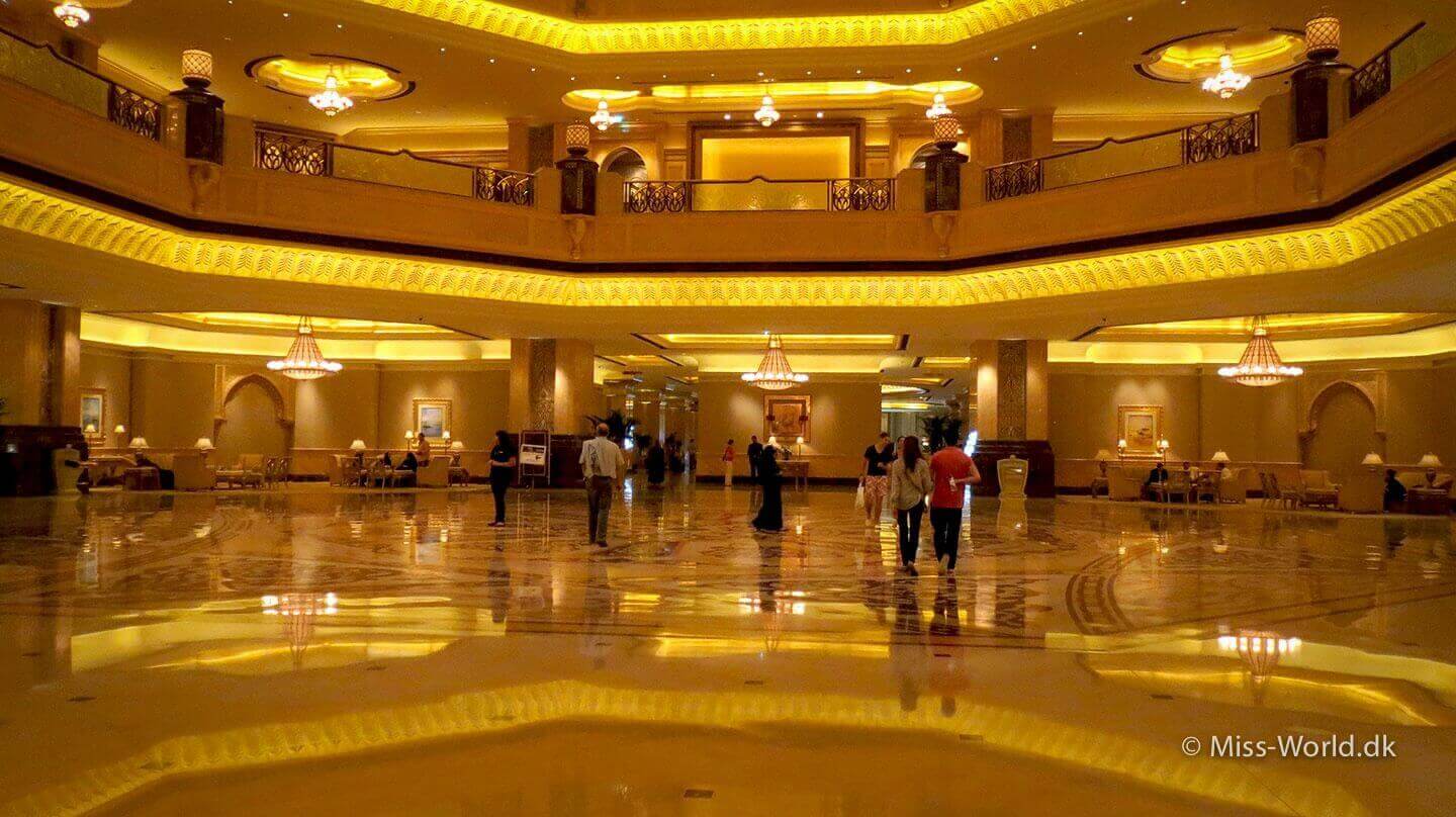 Emirates Palace Hotel Abu Dhabi - Lobby