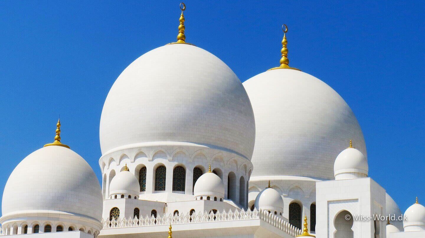 Sheikh Zayed Mosque kupler