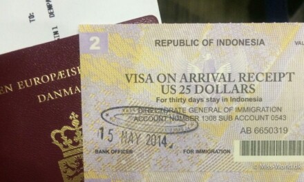 Sådan søger du visum til Bali, Indonesien