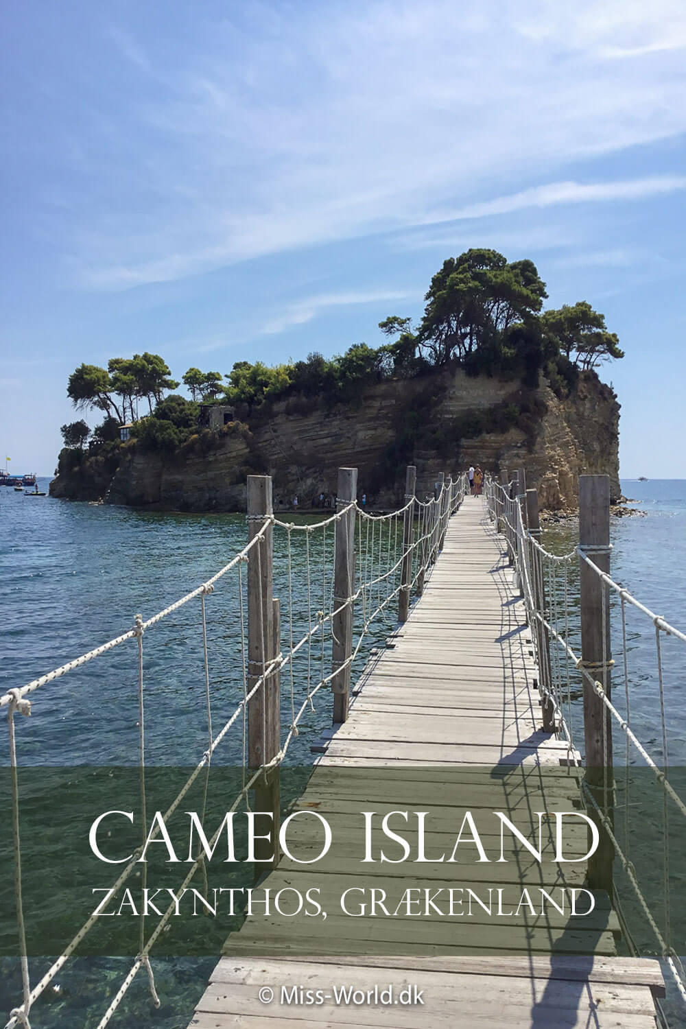 Cameo Island på Zákynthos, Grækenland