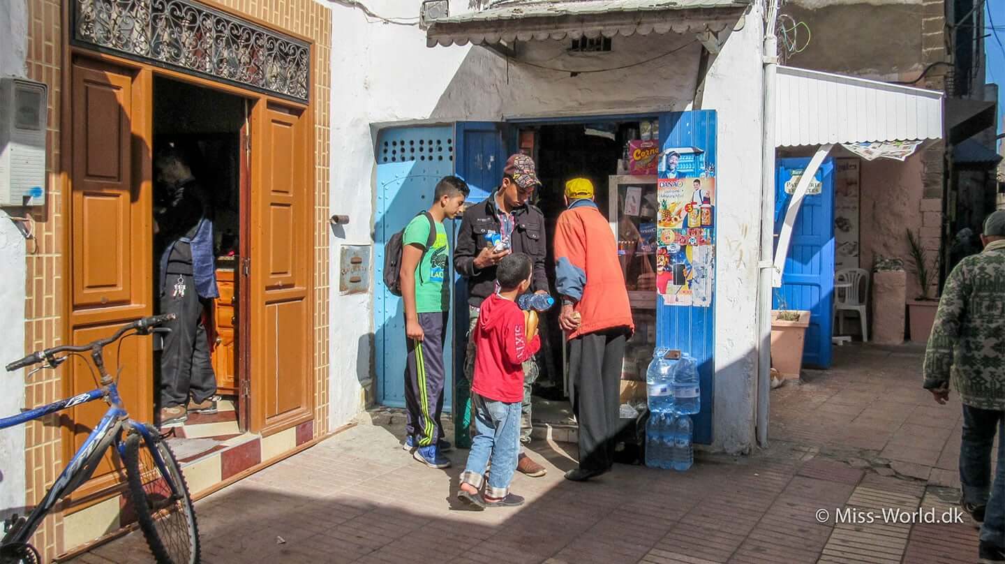 Essaouira Medina Morocco - Small shop in the old town of Essaouira