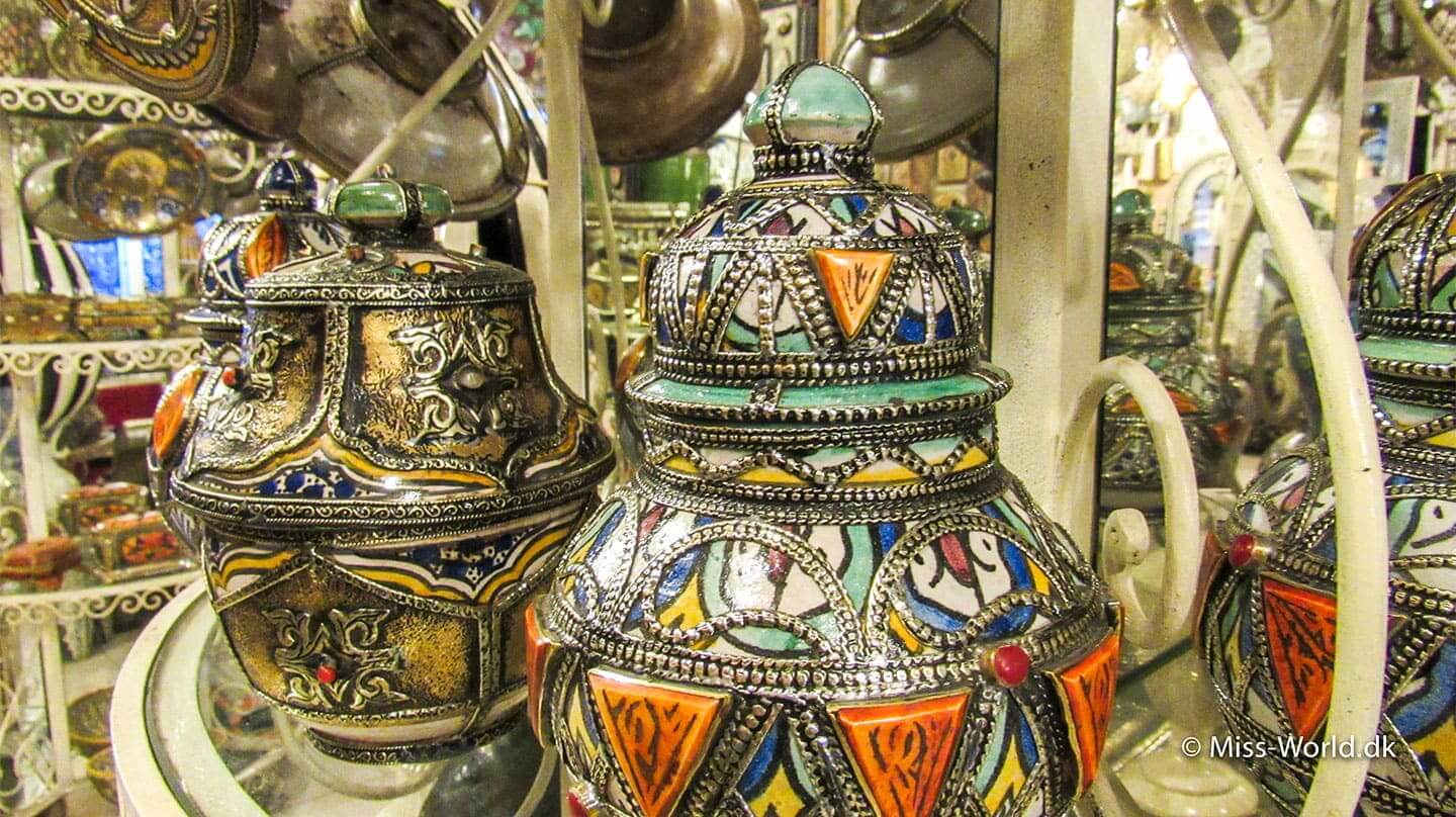  Lampeforretning i Marrakech