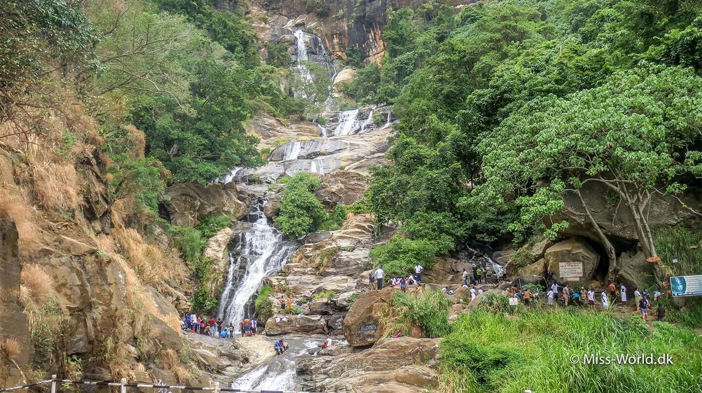 Ravana Falls i Ella, Sri Lanka