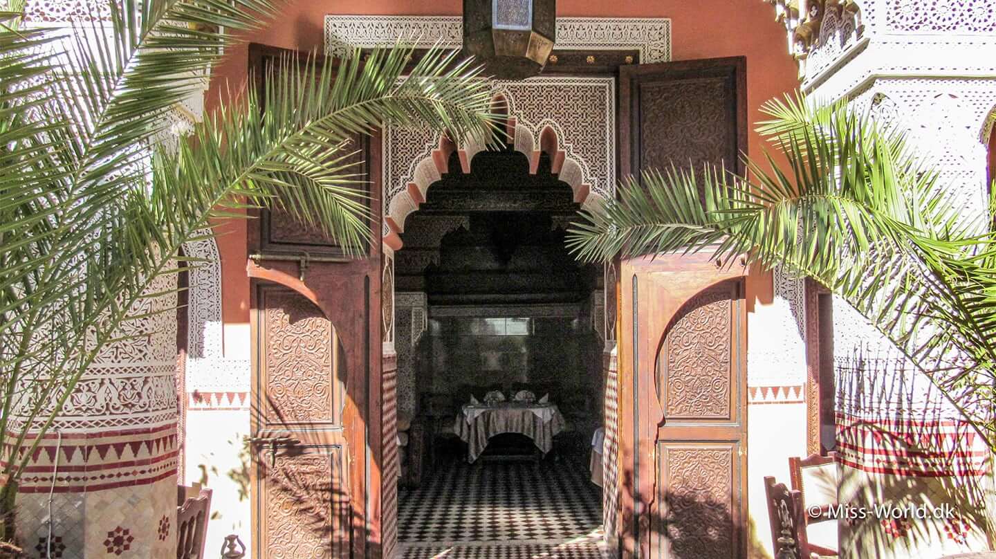 Ksar El Hamra Restaurant i Marrakech